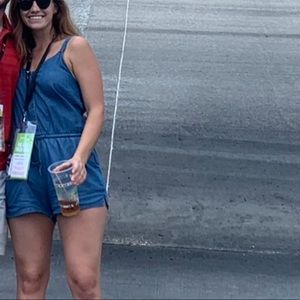 Old Navy Chambray Romper